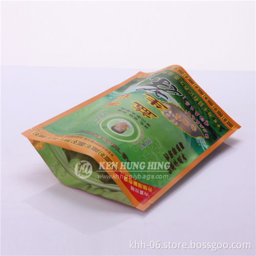 Custom Printed Aluminum Foil Stand up Zipper Tea Bags with Low Price